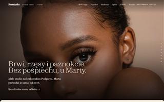Miniatura ostatnio doręczonej strony — demo studia urody Bursztynka